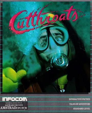 Cutthroats (UK) (1984) (CPM) box cover front